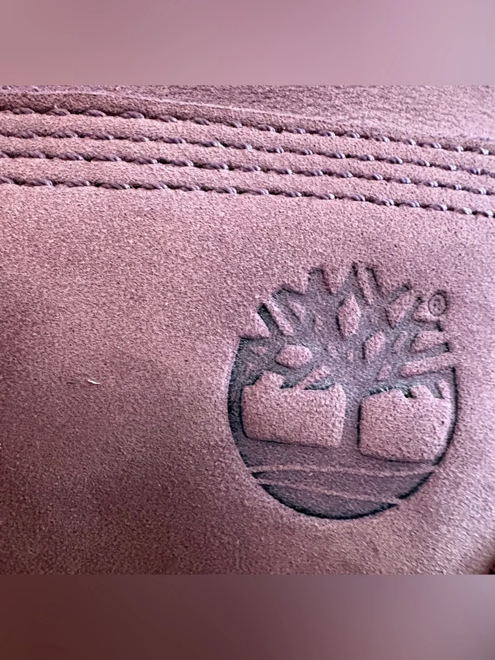 Timberland Premium 6-Inch Waterproof Boots in a Purple Nubuck